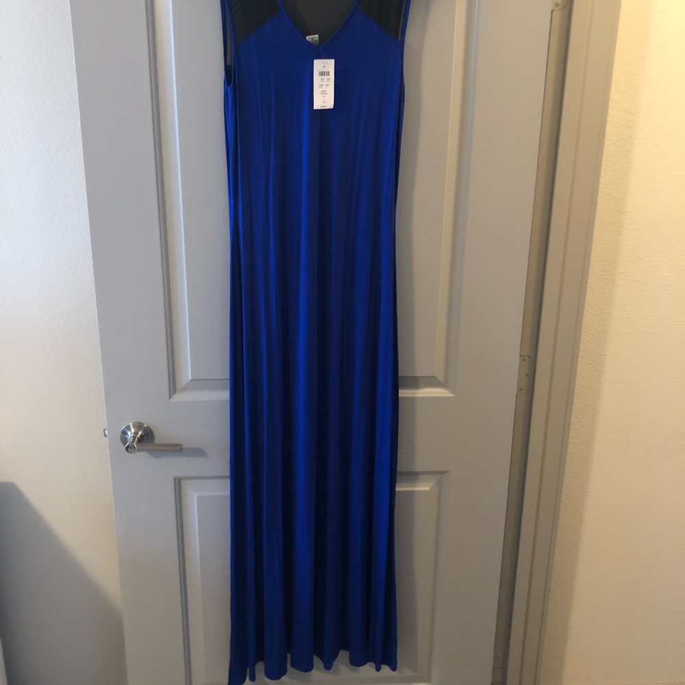 Royal Blue Cachè Maxi Dress